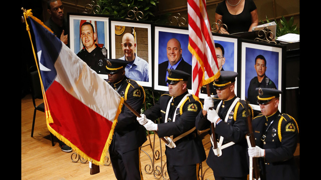 Funerals set to begin for police officers slain in Dallas