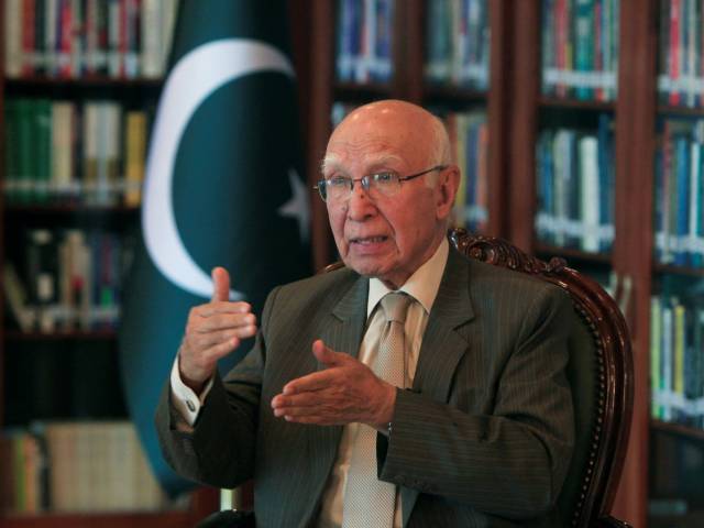 Adviser to Prime Minister on Foreign Affairs Sartaj Aziz