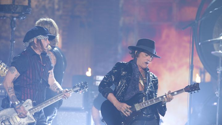 Rocker Joe Perry collapses on stage during performance