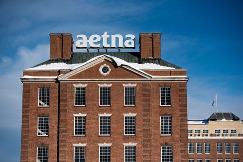 Aetna corporate headquarters in Hartford Connecticut