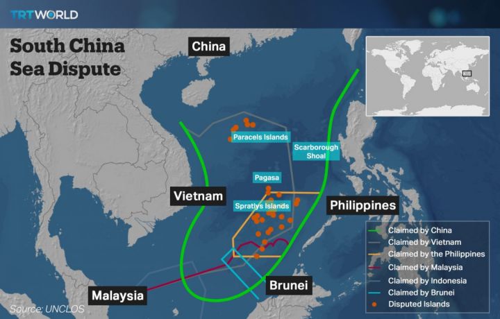 Beijing says its sovereignty over the South China Sea won't be affected