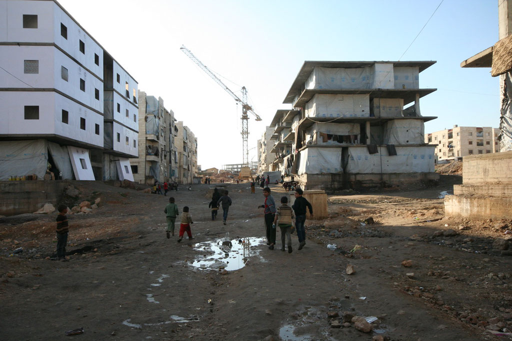 Al-Riad shelter Aleppo Syria