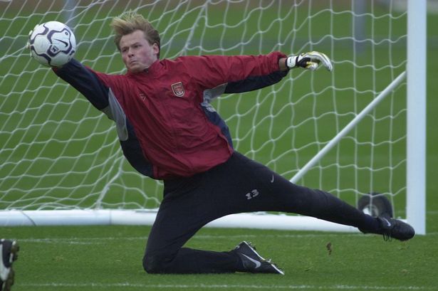 Alex Manninger during his Arsenal days cold be set to join Liverpool on a one-year deal