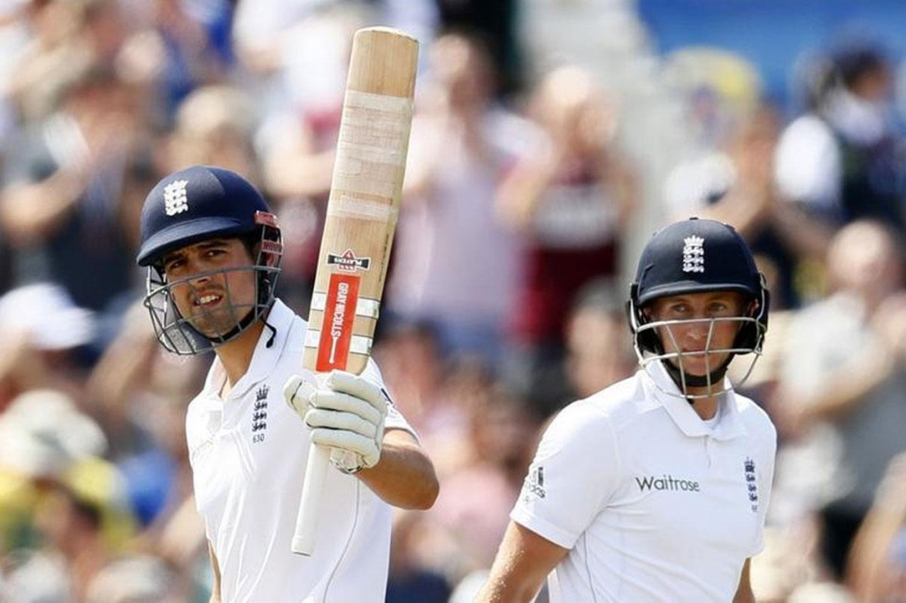 Alistair Cook and Joe Root