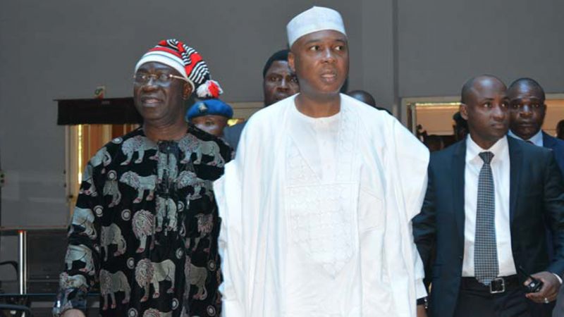 Saraki and Ekweremadu in Court