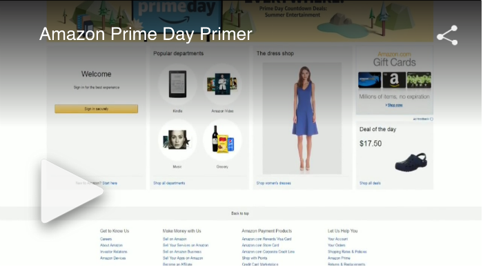 Amazon prime day