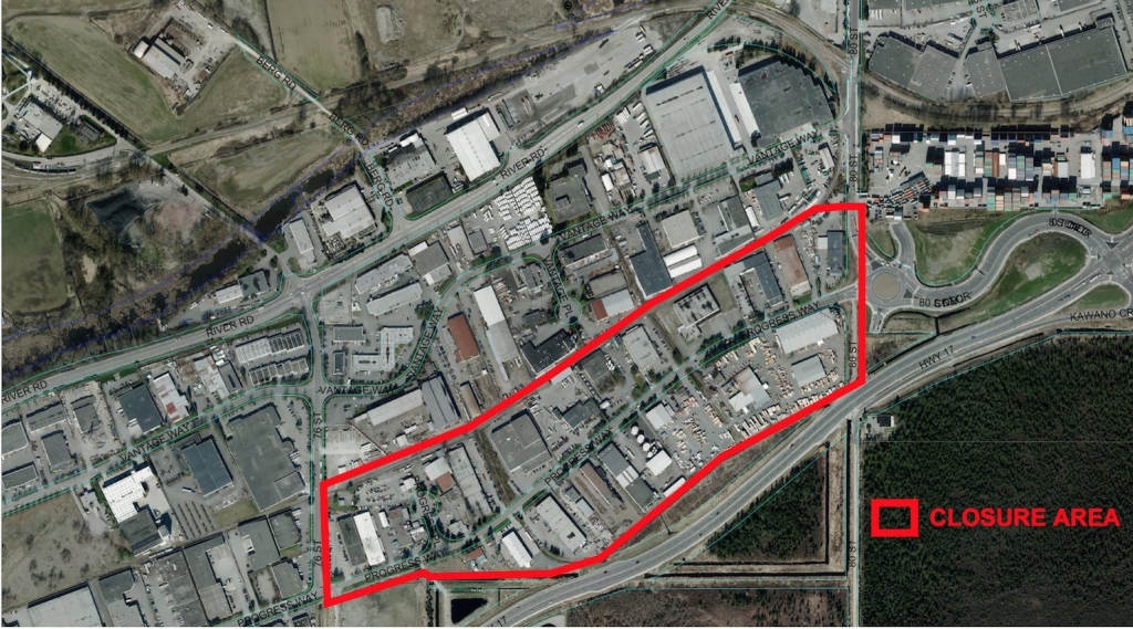 An evacuation order for the Tilbury industrial area will be lifted at 8pm tonight