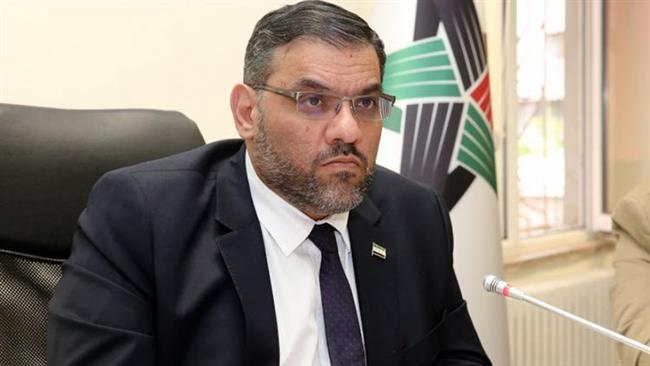 Anas al-Abdah the president of the foreign-backed Syrian National Coalition