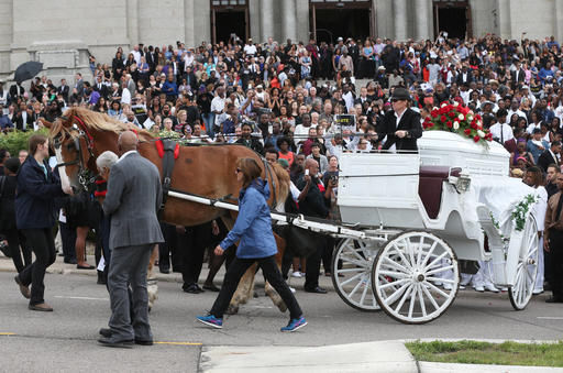 Funeral for black man whose shooting by police was streamed on Facebook Live