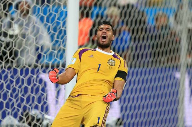 Argentina goalkeeper Sergio Romero has joined Manchester United to take their keeper total to five