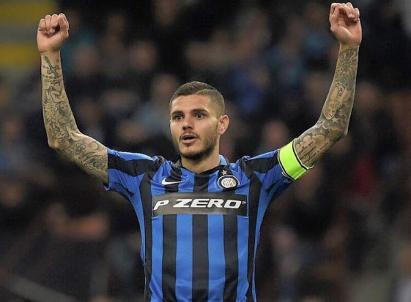 Inter Milan striker Mauro Icardi