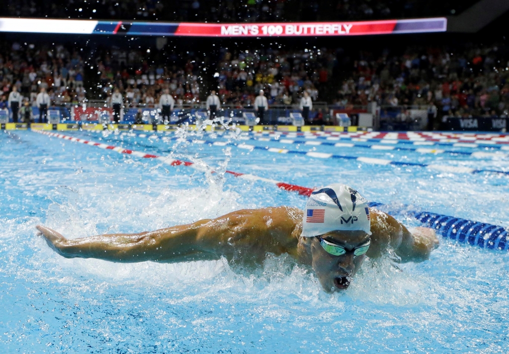 Lochte, Phelps set up lone showdown at US Olympic trials