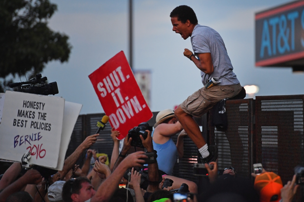 Bernie Protesters