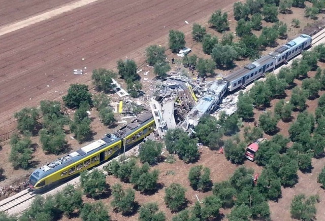 Bulgaria Head-on Train Collision Kills At Least Eleven in Southern Italy