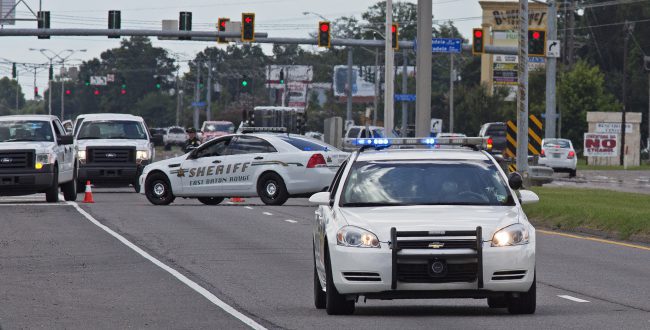 At least three officers are confirmed dead and at least three others wounded after the shooting a sheriff's office spokeswom