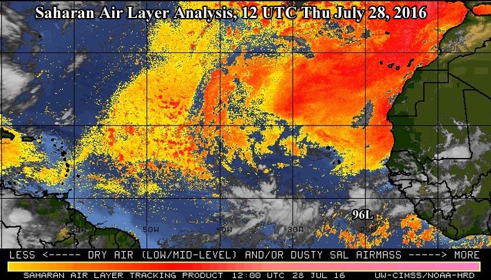 National Hurricane Center monitoring tropical wave off coast of Africa