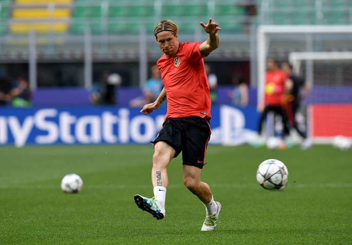 Atletico Madrid striker Fernando Torres