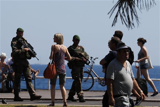 France is holding a national moment of silence for 84 people killed by a truck rampage in Nice and thousands of people are massed on the waterfront