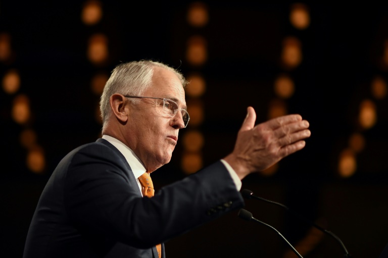 Pool  AFP  File  Lukas CochAustralia's Malcolm Turnbull became prime minister in September after ousting his colleague Tony Abbott in a party room vote