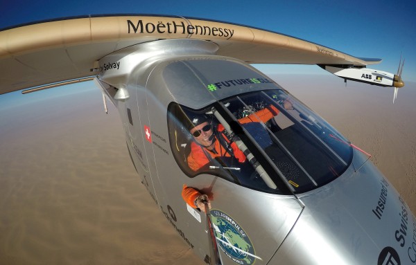 Solar-powered plane set to finish around-the-world journey Monday