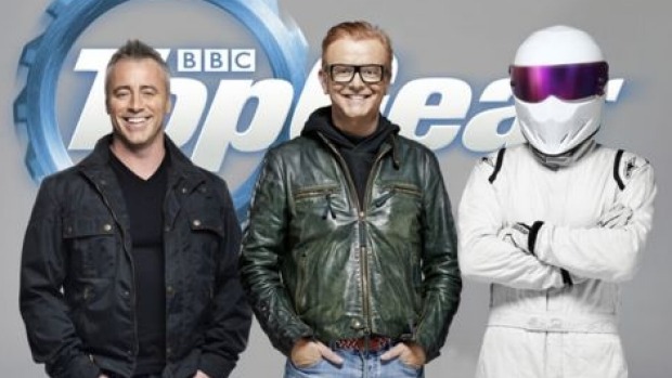 Former Top Gear host Chris Evans centre said his co-host Matt LeBlanc left should continue hosting the popular