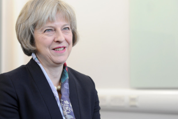 18/1/2016  Home Secretary Theresa May visited the University in Portsmouth earlier this year