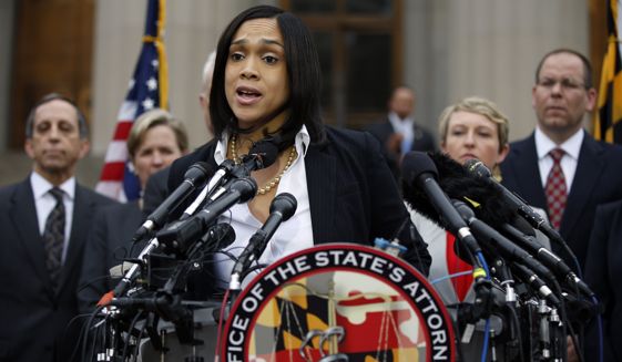 Baltimore State's Attorney Marilyn J. Mosby