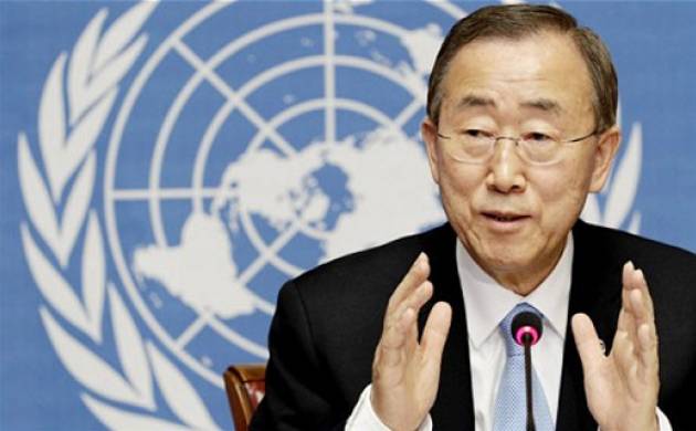 United Nations UN Chief Ban Ki moon Kashmir rising tensions valley killing Hizbul commander Burhan Wani