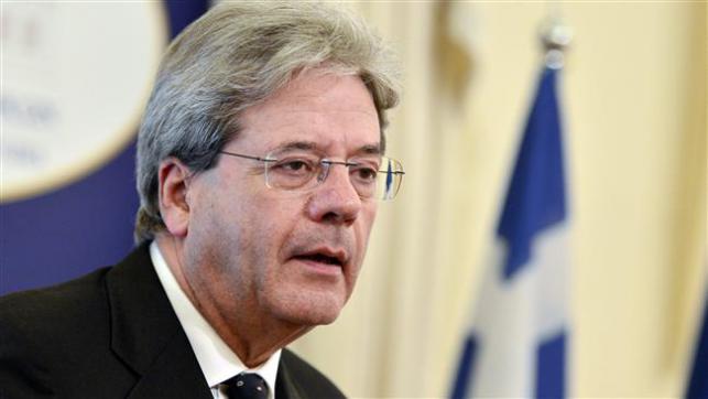 Italy’s foreign minister Paolo Gentiloni. AFP file