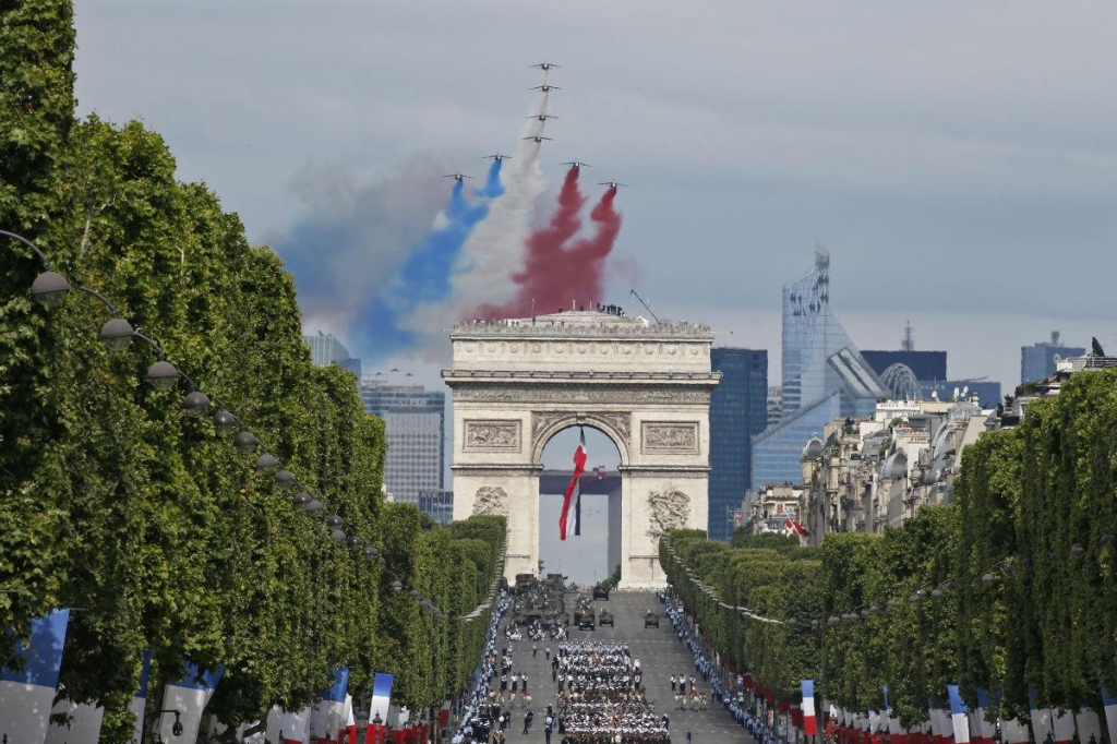 Bastille Day celebrations in Paris