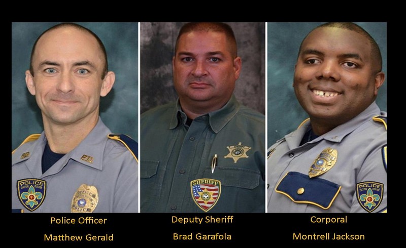 Baton Rouge officers murdered in deadly ambush