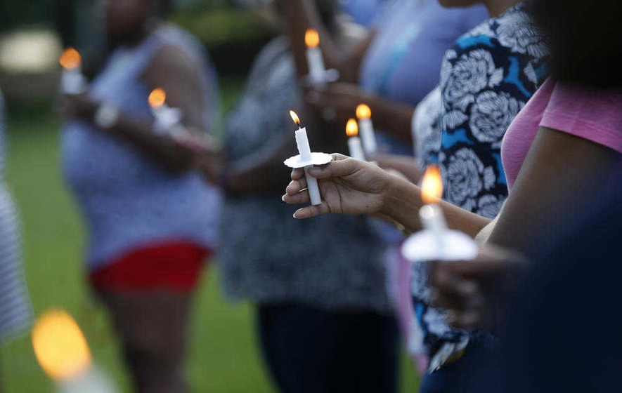 Baton Rouge pays tribute to murdered black police officer