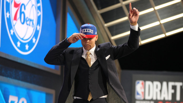 Ben Simmons was selected number one overall by the Philadelphia 76ers