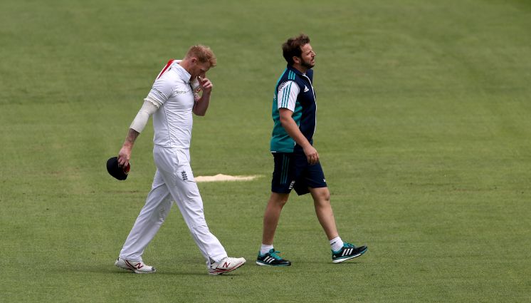 Ben Stokes left has taken to social media to provide an update on his rehabilitation from injury