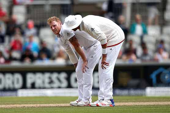 Ben Stokes suffered a calf injury in the second Test against Pakistan