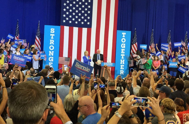 Bernie Sanders set to endorse Hillary Clinton at New Hampshire rally