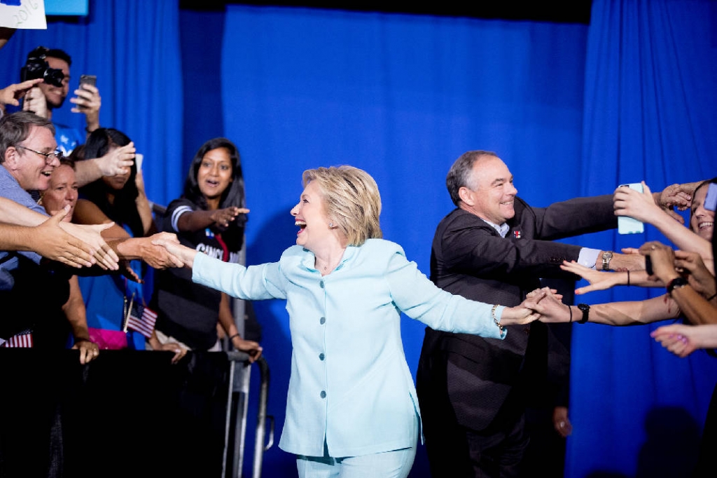 Divisions plague Democrats as they open convention to anoint Clinton