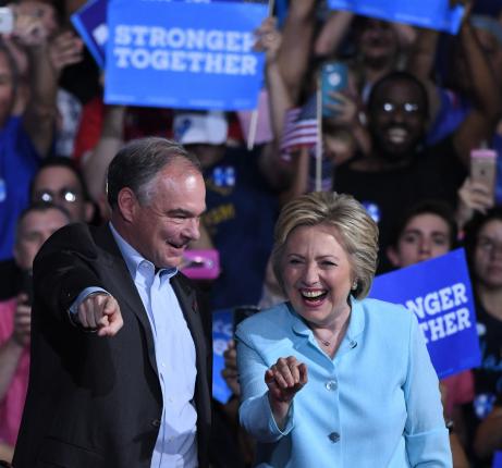 BREAKING: Hillary Clinton Has Picked Tim Kaine as Her Running Mate