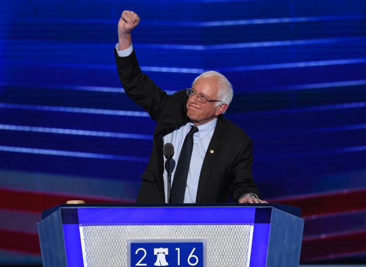 Bernie Sanders tried to sway his backers into supporting Hillary Clinton