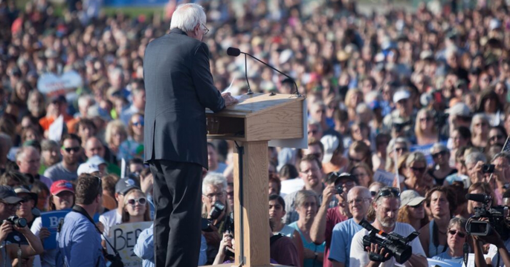 Bernie Sends Last Minute Message To Protesting Delegates Stand Down