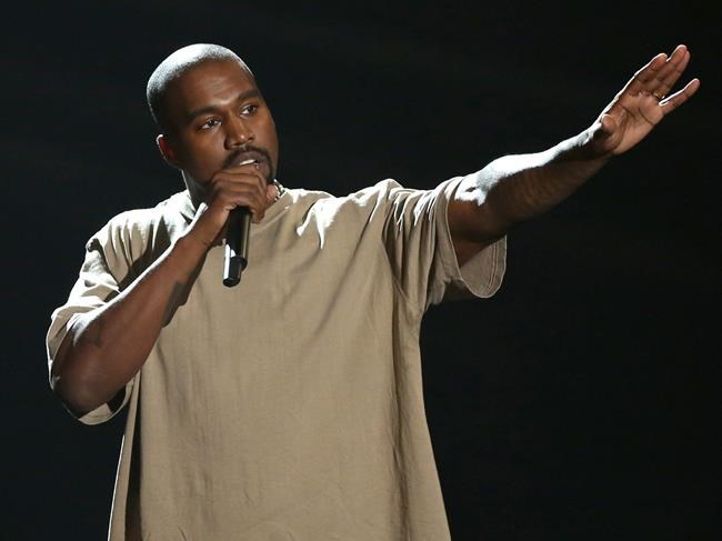 Kanye West accepts the video vanguard award at the MTV Video Music Awards at the Microsoft Theater in Los Angeles. West's â€šÃ„ÃºFamous,â€šÃ„Ã¹ Beyonceâ€šÃ„Ã´s