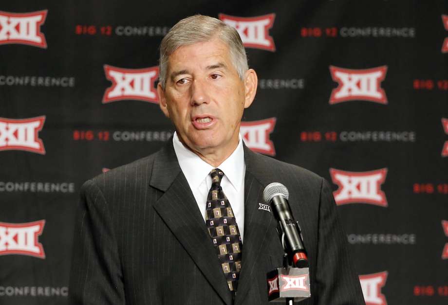 Dallas. With expansion still an unsettled issue for the Big 12 Conference Commissioner Bowlsby gave his annual state of the league address to open foot