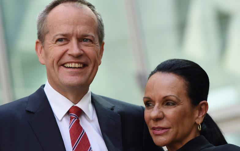 Bill Shorten and Linda Burney