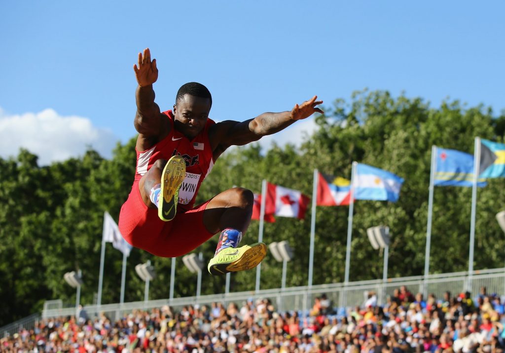 Bills receiver Marquise Goodwin fell short in qualifying for the long jump at the Rio Olympics