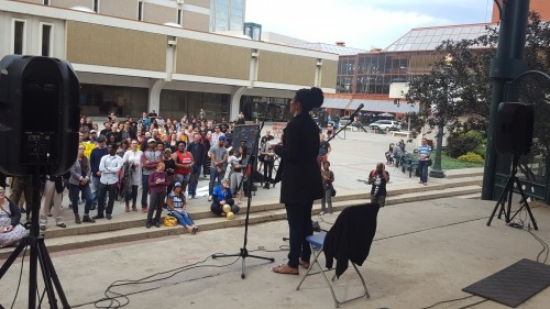 Black Lives Matter rally held in Edmonton in the wake of more controversy