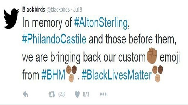 BLM tweet