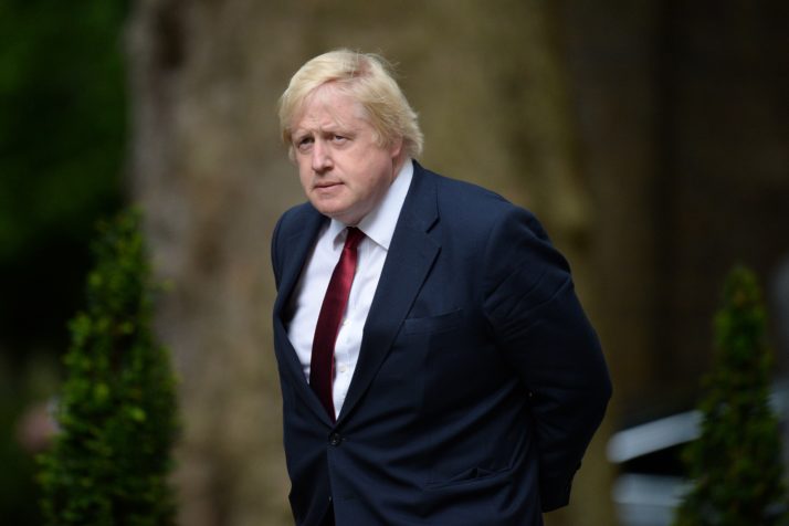 Boris Johnson heads towards 10 Downing Street | Oli Scarff  AFP via Getty Images