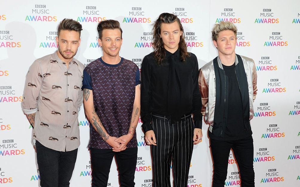 Boy band One Direction earned the second spot