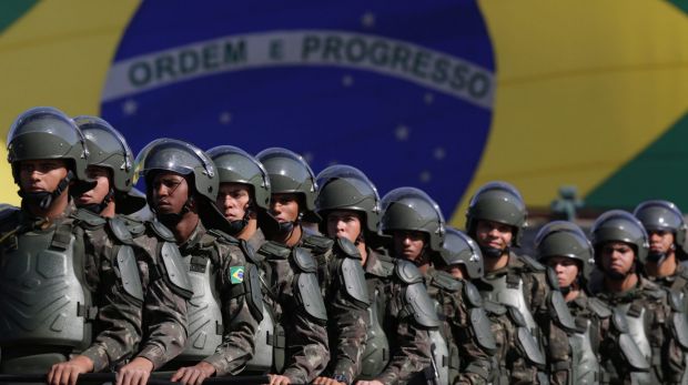 Safest in Brazil The Rio Olympic organisers have deployed a huge amounts of troops to ensure the city is safe during