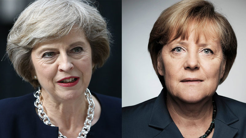 Brexit crisis to test ‘Iron Ladies’ Merkel May